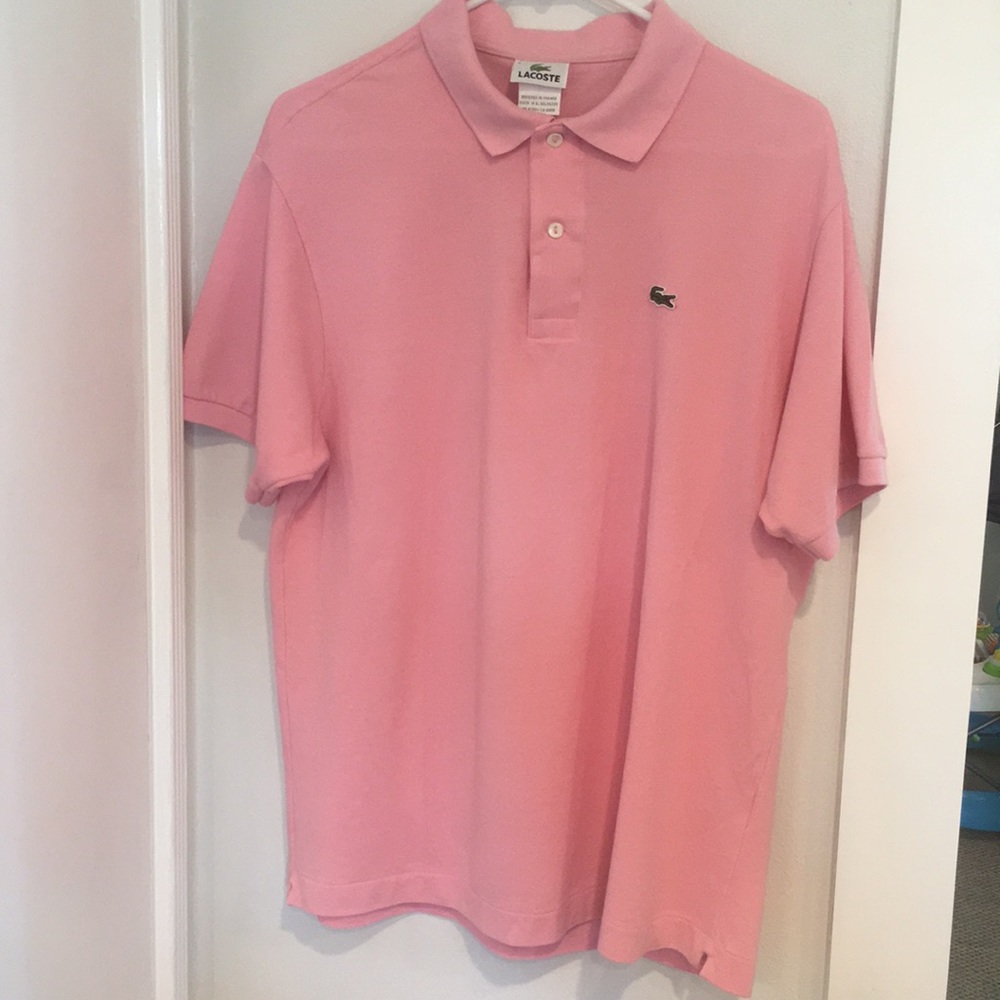 Lacoste short sleeve collared shirt